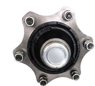 Semiasse quadro 55 mm, 6 fori.