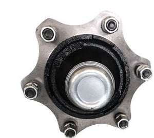 Semiasse quadro 55 mm, 6 fori.