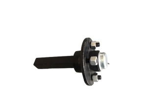 Semiasse quadro 30 mm, 4 fori, attacco balilla