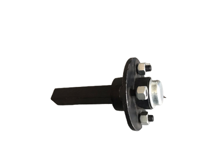 Semiasse quadro 30 mm, 4 fori, attacco balilla