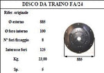 Disco da traino fahr km 24 - kuhn 185