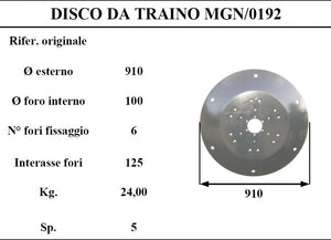 Disco traino marangon 192 d910