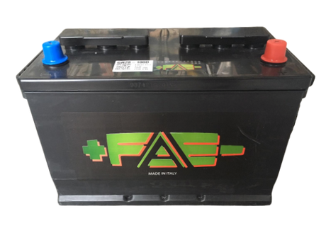 Batteria 12V/60 ah + DX - 60 AH, Polarità: SX