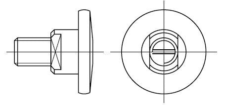 Bullone portacoltelli kuhn 1° tipo 10ma
