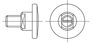 Bullone portacoltelli kuhn 1° tipo 10ma