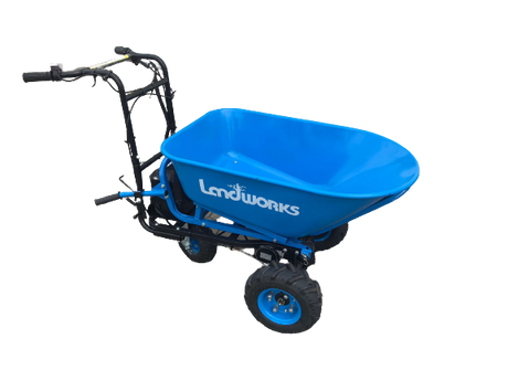 Carriola elettrica Landworks c/vasca - 3 ruote