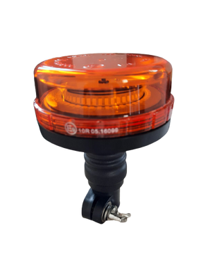Lampada rotante LED - r10+r65 - bassa c/asta flex