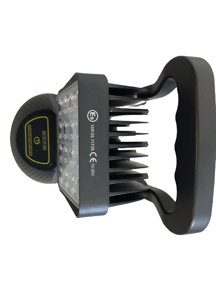 Faro lavoro quadro 16 LED Movit a batteria c/maniglia