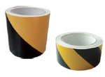 Nastro segnaletico riflettente 11,5x50, giallo e nero