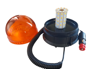 Lampada rotante a LED tonda, calamitata, 12/24V Movit