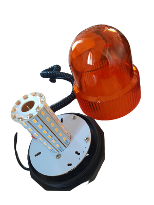 Lampada rotante calamitata a LED 12/24V Movit