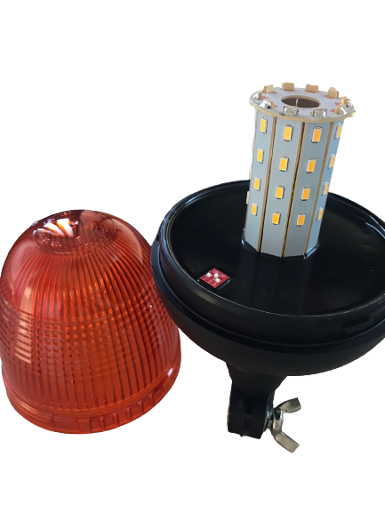 Lampada rotante imbuto flex - LED 12- 24V Movit