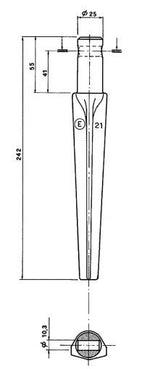 Dente rototerra pegoraro piccolo