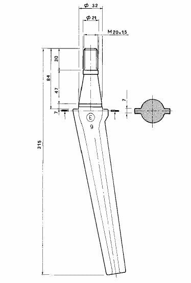Dente rototerra remac piatto