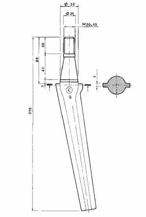 Dente rototerra remac piatto