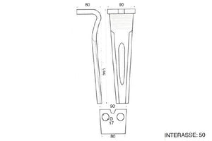 Dente lama forigo pesante p90