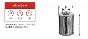 Filtro nafta clean mg 011