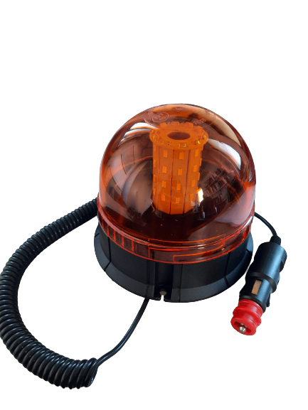 Lampada rotante a LED tonda, calamitata, 12/24V Movit