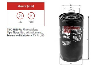 Filtro nafta clean dn 264