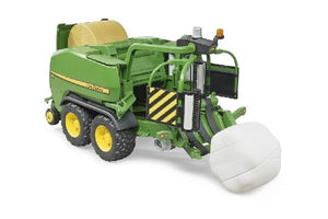 Rimorchio John Deere pressaballe c441r Bruder