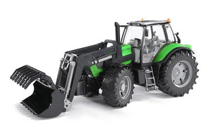 Trattore Deutz agrotron x720 con benna - Bruder