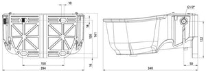 Abbeveratoio galleggiante s30