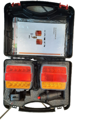 Kit impianto luci rimorchio LED wireless Movit tipo 1