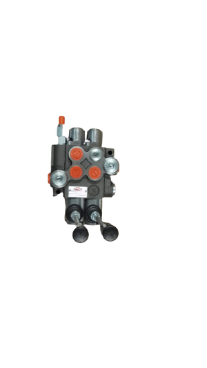 Distributore idraulico p40 3/8, 2 leve d.e.