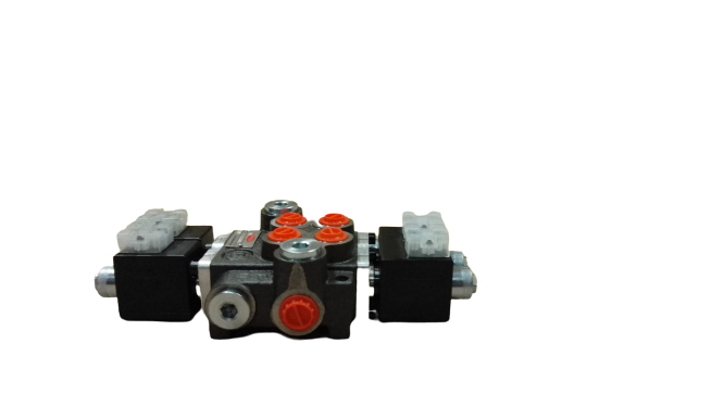 Distributore idraulico elettrico 3/8 2 vie 12V