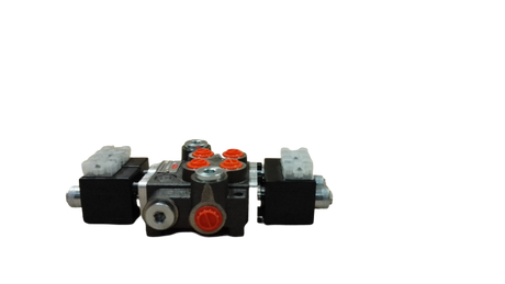 Distributore idraulico elettrico 3/8 2 vie 12V