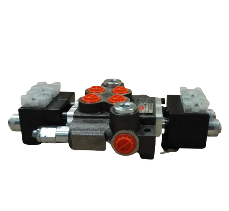 Distributore idraulico elettrico 3/8 2 vie 12V