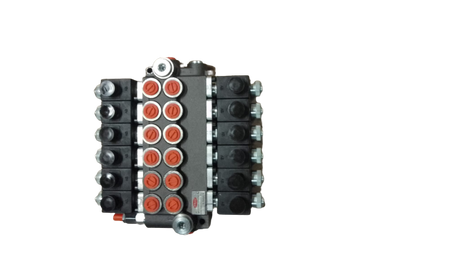 Distributore idraulico elettrico 3/8 6 vie 12V