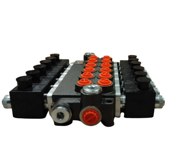Distributore idraulico elettrico 3/8 6 vie 12V