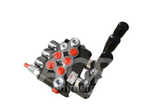 Distributore idraulico p40 3/8, 3 leve - 1 leva s.e. + 2 leve d.e.