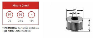 Filtro olio clean ml 13/a