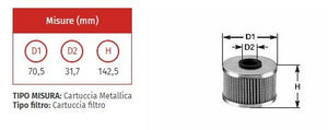 Filtro olio clean ml 31