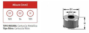 Filtro olio clean ml 456