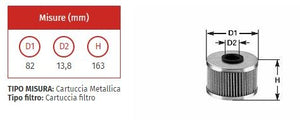 Filtro olio clean ml 73