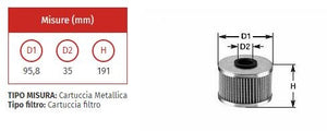 Filtro olio clean ml 18