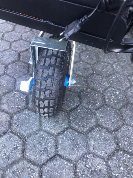 Carriola elettrica Landworks c/vasca - 3 ruote