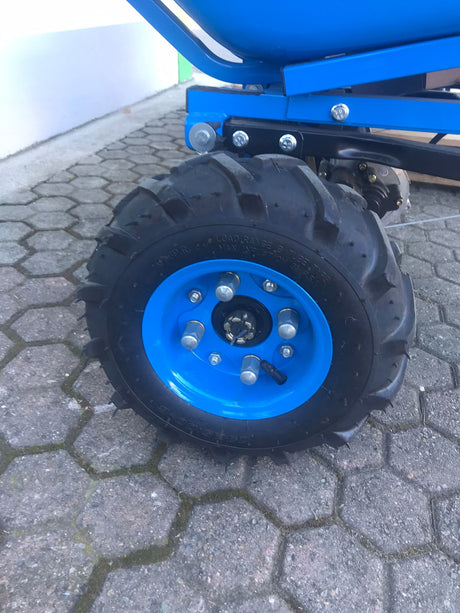 Carriola elettrica Landworks c/vasca - 3 ruote