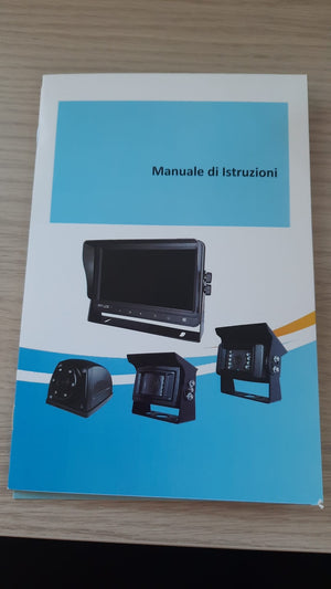 Kit monitor 9"+ telecamera posteriore - sd - split