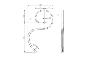Molla flex 32x10 senza vomere