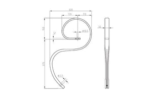 Molla flex 32x12 senza vomere