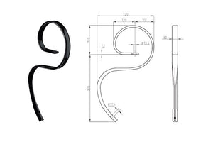 Molla flex 32x12 senza vomere