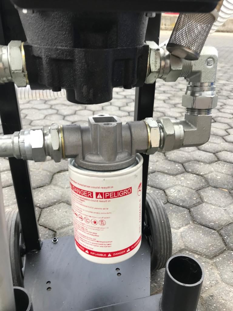 Kit trolley per travaso olio, 230V
