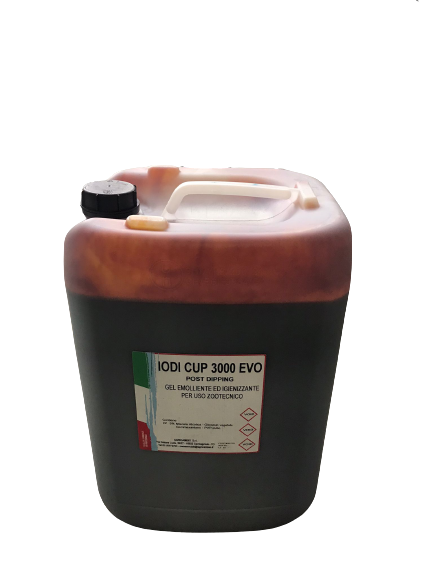 Iodi cup 3000 evo - bagno disinfettante - tanica 25 LT