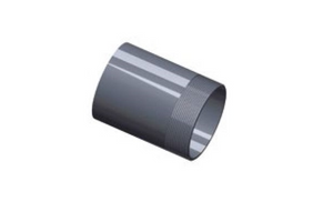 Tronchetto Maschio filettato grezzo 6" h.150
