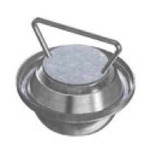 Tappo Maschio zincato - diam.80