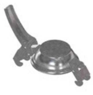 Tappo controsfera zincato - diam.120